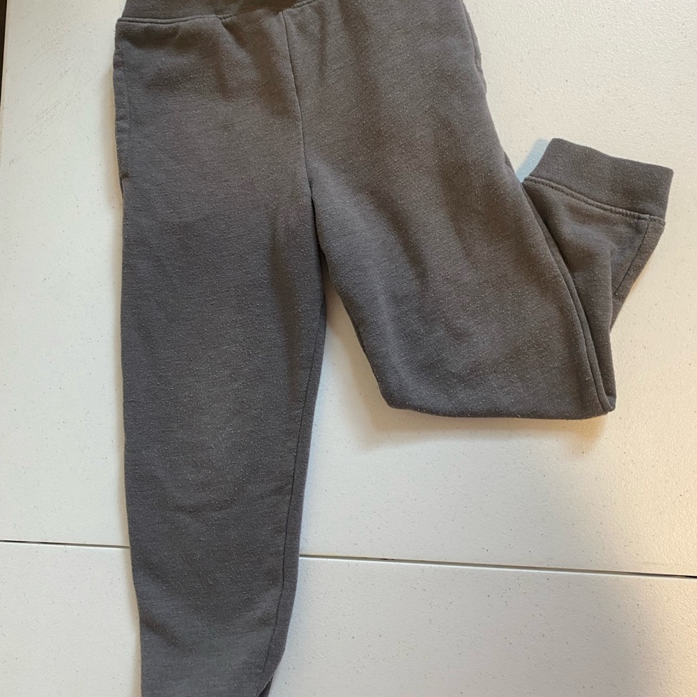 Cozy Gray Kids Leggings